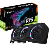 GIGABYTE Karta graficzna RTX 3060 Ti Aorus ELITE 2.0 8GB GDDR6 256bit LHR 2DP/2HDMI - GV-N306TAORUS E-8GD 2.0 - Zdjęcie 1