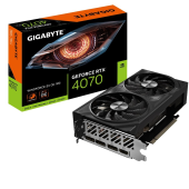 GIGABYTE Karta graficzna GeForce RTX 4070 WINDFORCE 2X OC 12GB GDDR6 192bit 3DP/HDMI - GV-N4070WF2OC-12GD - Zdjęcie 1