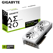 GIGABYTE Karta graficzna RTX 4070 SUPER AERO OC 12G GDDR6X 192bit 3DP  - GV-N407SAERO OC-12GD - Zdjęcie 1