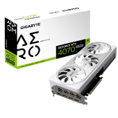 GIGABYTE Karta graficzna RTX 4070 SUPER AERO OC 12G GDDR6X 192bit 3DP  - GV-N407SAERO OC-12GD - Zdjęcie 2