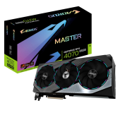 GIGABYTE Karta graficzna RTX 4070 SUPER MASTER 12G GDDR6X 192bit 3DP  - GV-N407SAORUS M-12GD - Zdjęcie 3