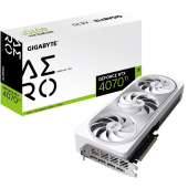 GIGABYTE Karta graficzna GeForce RTX 4070 Ti AERO OC 12G B GDDR6X 192bit 3DP/HDMI - GV-N407TAERO OC-12GD - Zdjęcie 1