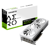GIGABYTE Karta graficzna RTX 4070 Ti SUPER AERO OC 16G GDDR6X 256bit 3DP  - GV-N407TSAERO OC-16GD - Zdjęcie 2