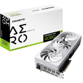 GIGABYTE Karta graficzna GeForce RTX 4080 16GB AERO OC GDDR6X 256bit 3DP/2HDMI - GV-N4080AERO OC-16GD - Zdjęcie 1