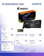 GIGABYTE Karta graficzna GV-N506TAORUS E-16GD  - GV-N506TAORUS E-16GD - Zdjęcie 4
