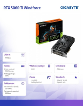 GIGABYTE Karta graficzna V-N506TWF2OC-16GD  - GV-N506TWF2OC-16GD - Zdjęcie 3