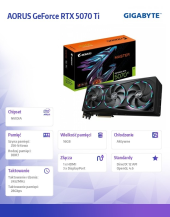 GIGABYTE Karta graficzna GV-N507TAORUS M-16GD  - GV-N507TAORUS M-16GD - Zdjęcie 3