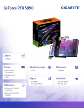 GIGABYTE Karta graficzna RTX 5090 AORUS XTREME WATERFORCE WB 32GB 512bit  - GV-N5090AORUSX WB-32GD - Zdjęcie 3