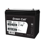 GREEN CELL Akumulator AGM VRLA 12V 75Ah IP54 - AGM12V75AH-J - Zdjęcie 11