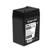 GREEN CELL Akumulator AGM VRLA 6V 5Ah IP54 - AGM6V5AH-J - Zdjęcie 1