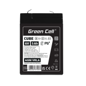 GREEN CELL Akumulator AGM VRLA 6V 5Ah IP54 - AGM6V5AH-J - Zdjęcie 5