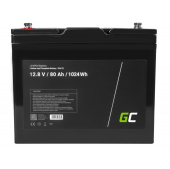 GREEN CELL Akumulator LiFePO4 12V 12,8V 80Ah - CAV12 - Zdjęcie 3