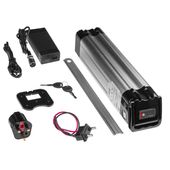 GREEN CELL Bateria do E-BIKE 24V 8Ah 250W, srebrna - EBIKE23STD - Zdjęcie 2