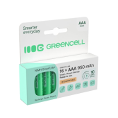 GREEN CELL Akumulatorki paluszki 16xAAA HR03 950mAh - GR12 - Zdjęcie 5