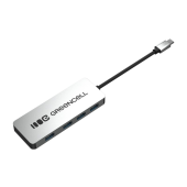 GREEN CELL HUB USB-C Basic USB-C do 4x USB-A 3.0  - HUB-GC-C4A - Zdjęcie 7