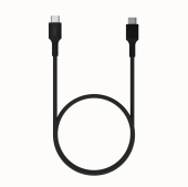 GREEN CELL Kabel USB-C-USB-C PowerStream 100W oplot 0.3m czarny - KABGC100PS30PB - Zdjęcie 4