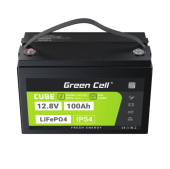 GREEN CELL Akumulator LiFePO4 100Ah 12V/12.8V 1280Wh  - LFPGC12V100AH - Zdjęcie 5