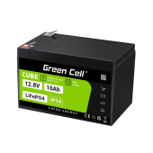 GREEN CELL Akumulator CUBE LiFePO4 10Ah 12V/12.8V 128Wh  - LFPGC12V10AH - Zdjęcie 12