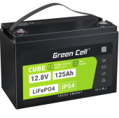 GREEN CELL Akumulator LiFePO4 125Ah 12V/12.8V 1600Wh  - LFPGC12V125AH - Zdjęcie 1