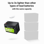 GREEN CELL Akumulator LiFePO4 200Ah 12V/12.8V 2560Wh  - LFPGC12V200AH - Zdjęcie 4