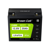 GREEN CELL Akumulator CUBE LiFePO4 20Ah 12V/12.8V 256Wh  - LFPGC12V20AH - Zdjęcie 4