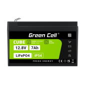 GREEN CELL Akumulator CUBE LiFePO4 7Ah 12V/12.8V 89.6Wh  - LFPGC12V7AH - Zdjęcie 3