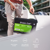 GREEN CELL Akumulator CUBE LiFePO4 80Ah 12V/12.8V 1024Wh  - LFPGC12V80AH - Zdjęcie 6