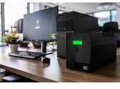GREEN CELL Zasilacz awaryjny UPS 800VA 480W Power Proof - UPS02 - Zdjęcie 3
