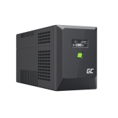 GREEN CELL Zasilacz awaryjny UPS 1400W/2000VA czysta sinusoida - UPSLP1400 - Zdjęcie 4
