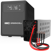 GREEN CELL Zasilacz awaryjny UPS AVR PowerCore 1000W/1500VA 12VDC - UPSLPPC1000 - Zdjęcie 1