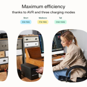 GREEN CELL Zasilacz awaryjny UPS AVR PowerCore 500W/800VA 12VDC - UPSLPPC500 - Zdjęcie 4