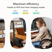 GREEN CELL Zasilacz awaryjny UPS AVR PowerCore 800W/1200VA 12VDC - UPSLPPC800 - Zdjęcie 4