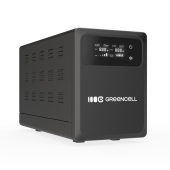 GREEN CELL Zasilacz awaryjny UPS AVR PowerCore 800W/1200VA 12VDC - UPSLPPC800 - Zdjęcie 6