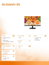 HIKVISION Monitor DS-D5024F2-1P2  - 317500529 - Zdjęcie 5