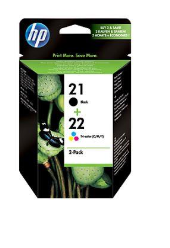 HP INC Combo Pack Tusz 21 + 22 SD367AE - SD367AE - Zdjęcie 1
