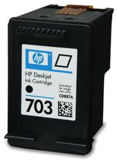 HP INC Tusz nr 703 Czarny CD887AE  - CD887AE - Zdjęcie 1