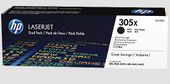 HP INC Toner 305X Bk 4K Dual Pack CE410XD - CE410XD - Zdjęcie 1