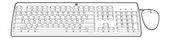 HPE Zestaw USB TR Keyboard/Mouse Kit 672097-143 - 672097-143 - Zdjęcie 1
