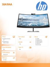Monitor HP z34c  G3 WQHD zakrzywiony 30A19AA  - 30A19AA - Zdjęcie 2