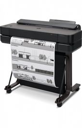 HP INC Drukarka wielkoformatowa DesignJet T650 24-in Printer 5HB08A  - 5HB08A - Zdjęcie 2