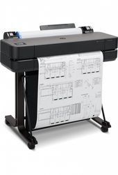 HP INC Drukarka wielkoformatowa DesignJet T630 24-in Printer 5HB09A  - 5HB09A - Zdjęcie 2