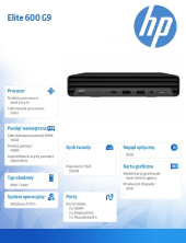 HP INC Komputer Elite 600G9 MT i5-12500 512/16G/W11Pro 6B2G9EA  - 6B2G9EA#AKD - Zdjęcie 5