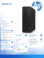 HP INC Komputer 290SFF G9 i5-12400 512GB/16GB/DVD/W11P 6D324EA - 6D324EA#AKD - Zdjęcie 2