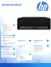 HP INC Komputer biurkowy Elite SFF 800 G9 Wolf Pro Security Edition i5-13500 512GB/16GB/DVD/W11H 7B0L5EA - 7B0L5EA - Zdjęcie 4