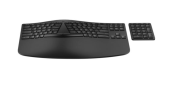 HP INC Ergonomiczna klawiatura bezprzewodowa + numeryczna  965 7E756AA czarna - 7E756AA - Zdjęcie 5