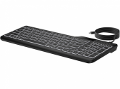 HP INC Klawiatura 405 Multi-Device podświetlana przewodowa  7N7C1AA - 7N7C1AA#ABB - Zdjęcie 3