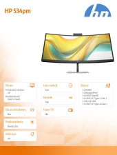 HP INC Monitor konferencyjny S5 Pro 534pm WQHD  9E0Z2UT#ABB  - 9E0Z2UT#ABB - Zdjęcie 6