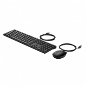 HP INC Zestaw mysz i klawiatura przewodowy Desktop 320MK 9SR36UT#ABB  - 9SR36UT#ABB - Zdjęcie 2