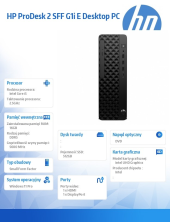 HP INC Desktop PD2 SFF G1i i5-14400 512GB/16GB/W11P B6ZC6ET  - B6ZC6ET#AKD - Zdjęcie 4