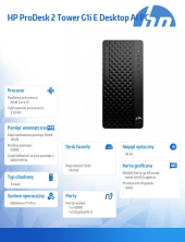 HP INC Komputer ProDesk 2 Tower G1i E i3-14100 512GB/16GB/W11P B6ZC8ET - B6ZC8ET#AKD - Zdjęcie 4